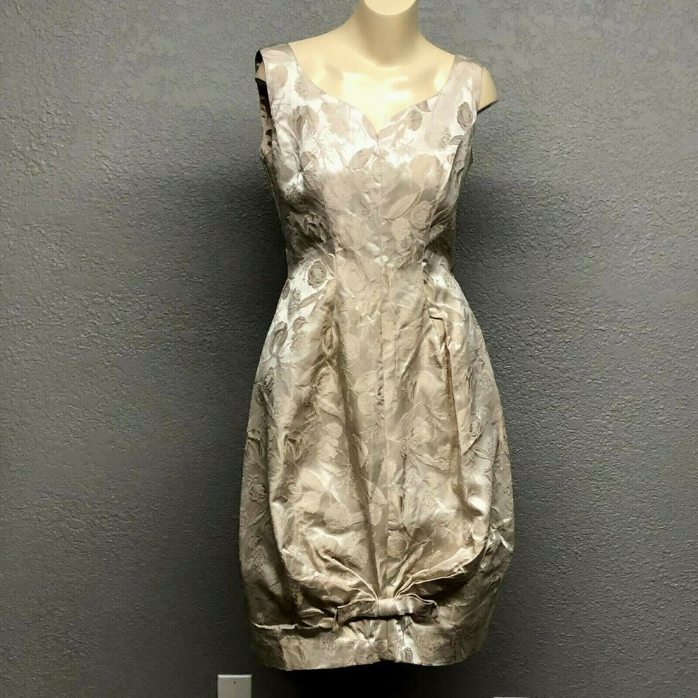 SOLD NOS Vintage 50s Loma Fashion Bubble Bow Dress